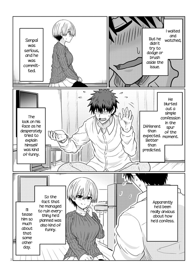 Uzaki-chan Wants to Hang Out!, Chapter 74.1