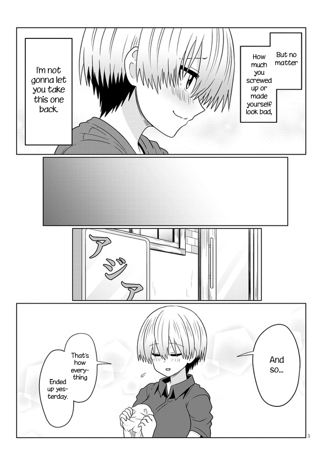 Uzaki-chan Wants to Hang Out!, Chapter 74.1