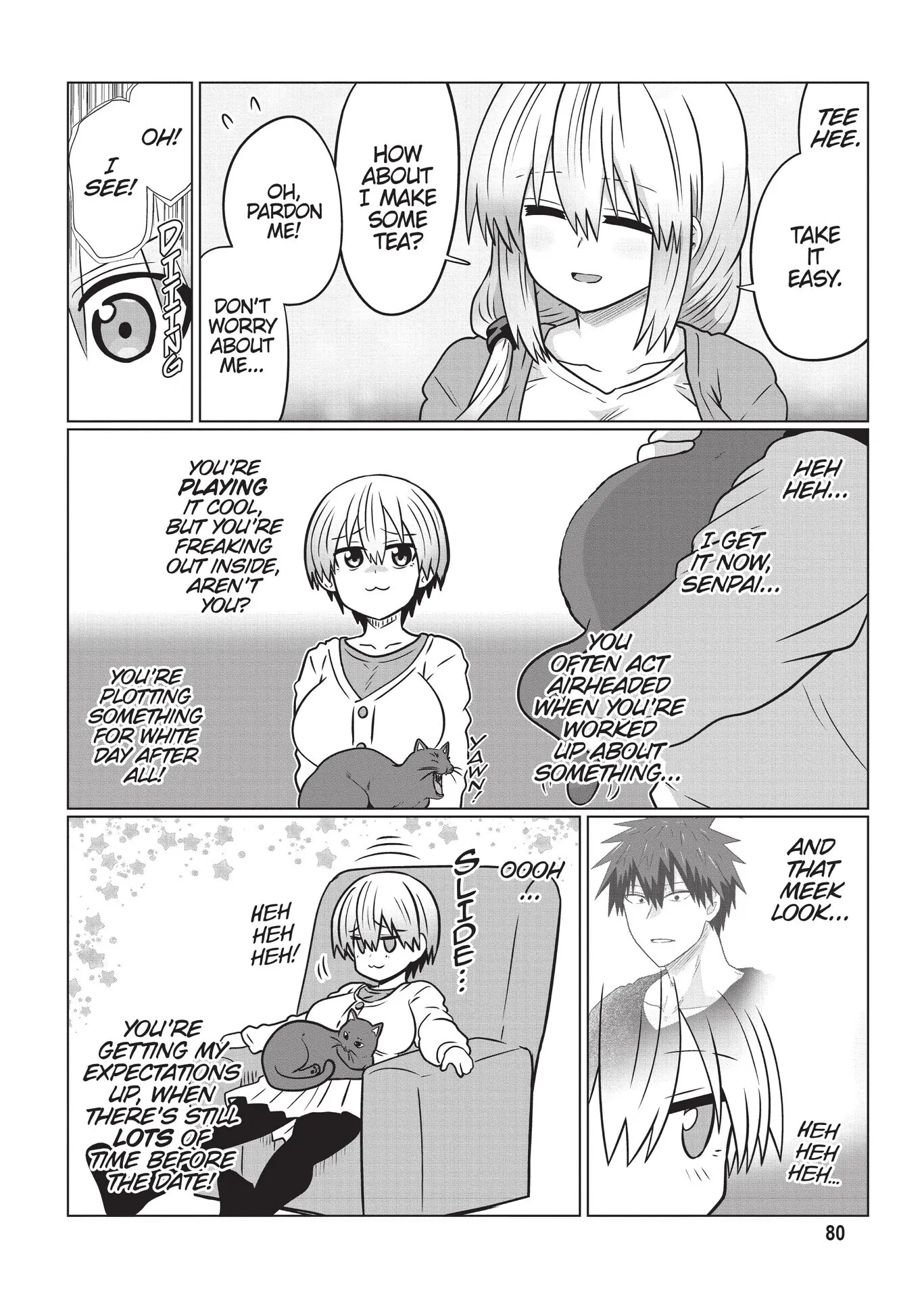 Uzaki-chan Wants to Hang Out!, Chapter 91