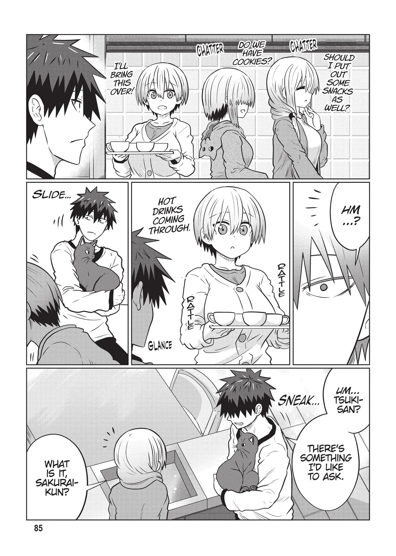 Uzaki-chan Wants to Hang Out!, Chapter 91