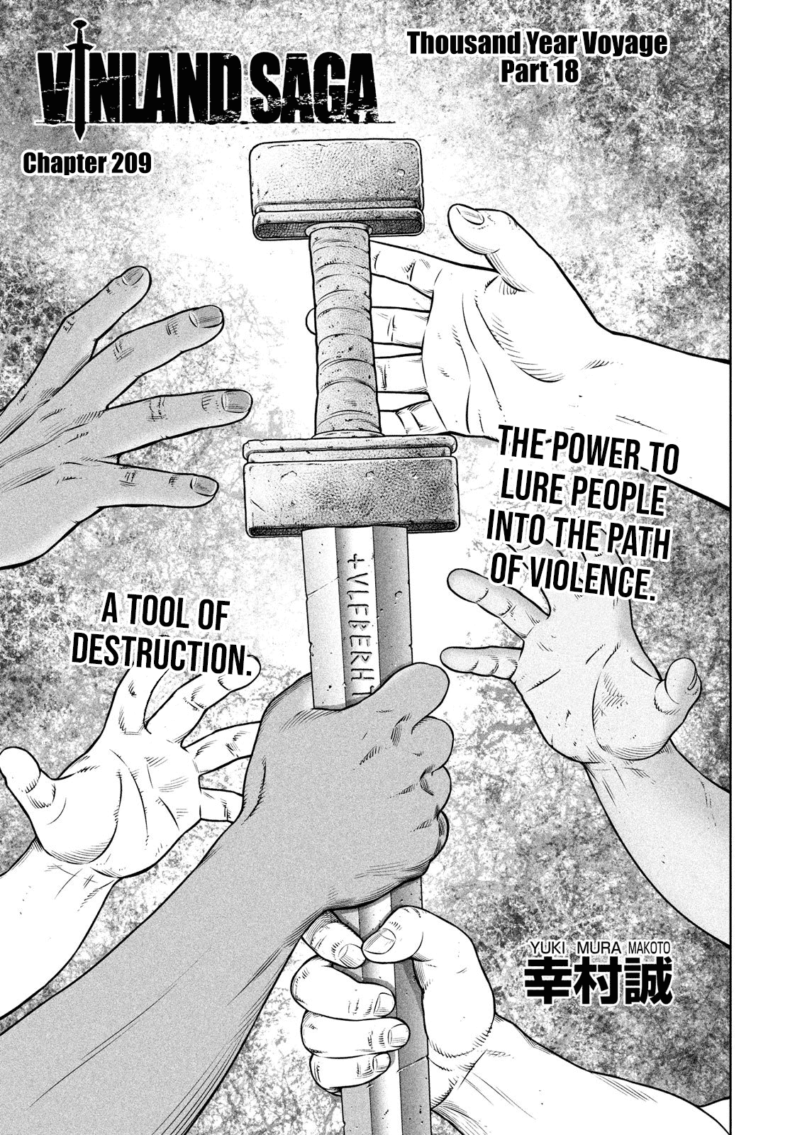 Vinland Saga, chapter 209