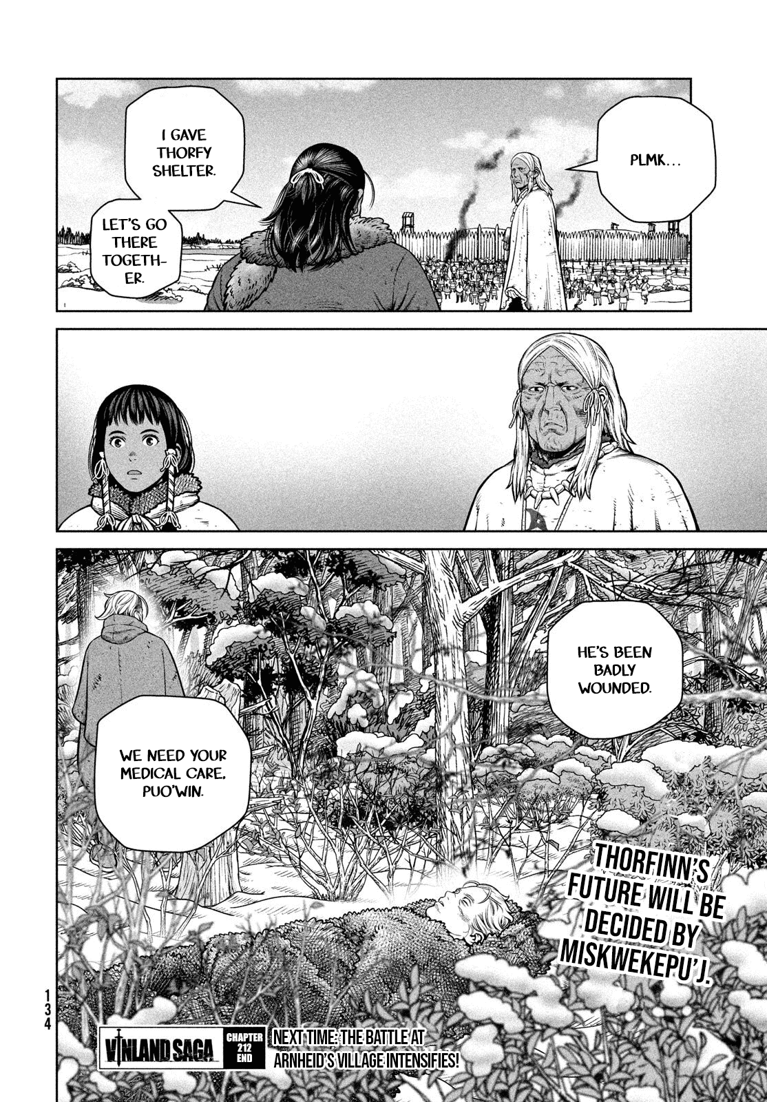 Vinland Saga, chapter 212